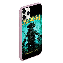 Чехол iPhone 11 Pro матовый Alestorm: Death Pirate, цвет: 3D-розовый — фото 2