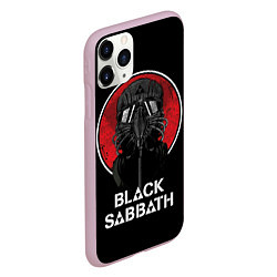 Чехол iPhone 11 Pro матовый Black Sabbath: The Dio Years, цвет: 3D-розовый — фото 2