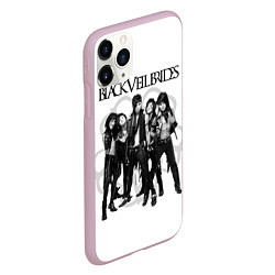 Чехол iPhone 11 Pro матовый Black Veil Brides, цвет: 3D-розовый — фото 2