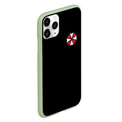 Чехол iPhone 11 Pro матовый UMBRELLA CORP, цвет: 3D-салатовый — фото 2