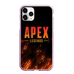 Чехол iPhone 11 Pro матовый Apex Legends: Battle Royal, цвет: 3D-розовый