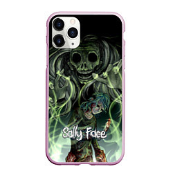 Чехол iPhone 11 Pro матовый Sally Face: Death Magic, цвет: 3D-розовый