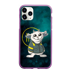 Чехол iPhone 11 Pro матовый 21 Pilots - Chlorine Ned, цвет: 3D-фиолетовый