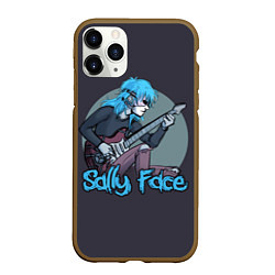 Чехол iPhone 11 Pro матовый Sally Face: Rock, цвет: 3D-коричневый