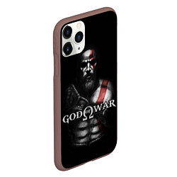 Чехол iPhone 11 Pro матовый God of War, цвет: 3D-коричневый — фото 2