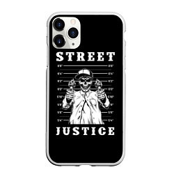 Чехол iPhone 11 Pro матовый Street Justice