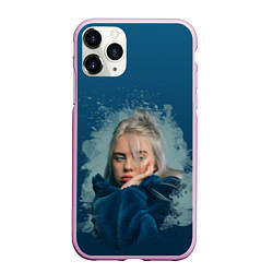 Чехол iPhone 11 Pro матовый Billie Eilish: My strange addiction, цвет: 3D-розовый