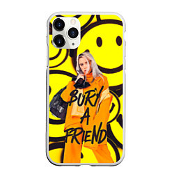 Чехол iPhone 11 Pro матовый Billie Eilish: Bury a Friend