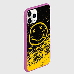 Чехол iPhone 11 Pro матовый NIRVANA, цвет: 3D-фиолетовый — фото 2