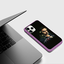 Чехол iPhone 11 Pro матовый Тодд, цвет: 3D-фиолетовый — фото 2