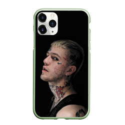 Чехол iPhone 11 Pro матовый Lil Peep: Dark Angel, цвет: 3D-салатовый