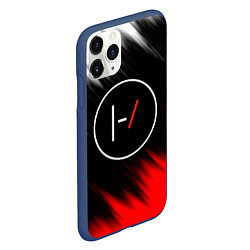 Чехол iPhone 11 Pro матовый TWENTY ONE PILOTS, цвет: 3D-тёмно-синий — фото 2