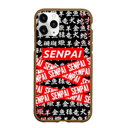 Чехол iPhone 11 Pro матовый SENPAI