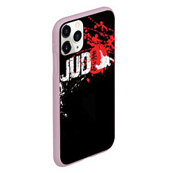 Чехол iPhone 11 Pro матовый Judo Blood, цвет: 3D-розовый — фото 2