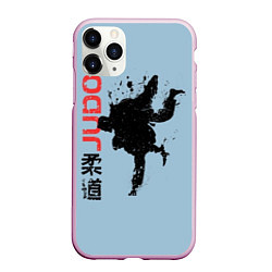 Чехол iPhone 11 Pro матовый Judo, цвет: 3D-розовый