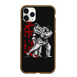 Чехол iPhone 11 Pro матовый Judo, цвет: 3D-коричневый