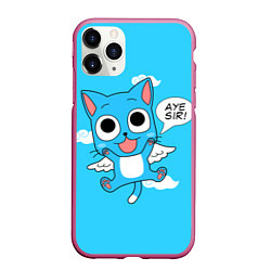 Чехол iPhone 11 Pro матовый Fairy Tail: Happy