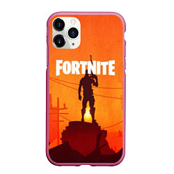 Чехол iPhone 11 Pro матовый Fortnite