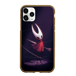 Чехол iPhone 11 Pro матовый Hollow Knight, цвет: 3D-коричневый