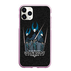 Чехол iPhone 11 Pro матовый Hollow Knight, цвет: 3D-розовый