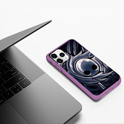 Чехол iPhone 11 Pro матовый Hollow Knight, цвет: 3D-фиолетовый — фото 2