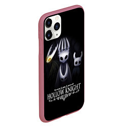 Чехол iPhone 11 Pro матовый Hollow Knight, цвет: 3D-малиновый — фото 2