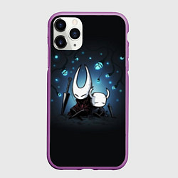 Чехол iPhone 11 Pro матовый Hollow Knight, цвет: 3D-фиолетовый