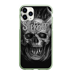 Чехол iPhone 11 Pro матовый Slipknot: Devil Skull