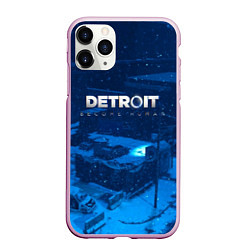 Чехол iPhone 11 Pro матовый Detroit: Become Human, цвет: 3D-розовый
