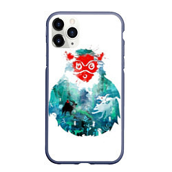 Чехол iPhone 11 Pro матовый Princess Mononoke