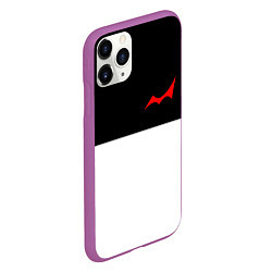 Чехол iPhone 11 Pro матовый MONOKUMA, цвет: 3D-фиолетовый — фото 2