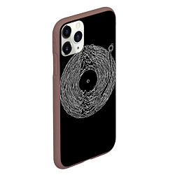 Чехол iPhone 11 Pro матовый Joy Division, цвет: 3D-коричневый — фото 2