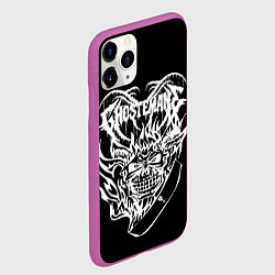 Чехол iPhone 11 Pro матовый Ghostemane, цвет: 3D-фиолетовый — фото 2