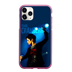 Чехол iPhone 11 Pro матовый The Cranberries, цвет: 3D-малиновый