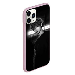 Чехол iPhone 11 Pro матовый Stray Kids, цвет: 3D-розовый — фото 2