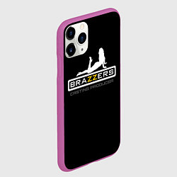 Чехол iPhone 11 Pro матовый Brazzers casting producer, цвет: 3D-фиолетовый — фото 2