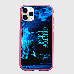 Чехол iPhone 11 Pro матовый Сектор Газа, цвет: 3D-малиновый