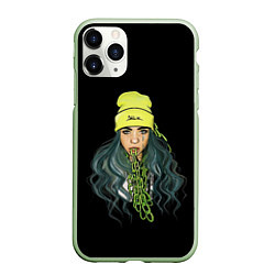 Чехол iPhone 11 Pro матовый BILLIE EILISH