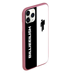 Чехол iPhone 11 Pro матовый BILLIE EILISH, цвет: 3D-малиновый — фото 2