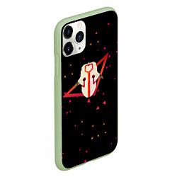 Чехол iPhone 11 Pro матовый Dota 2 - Juggernaut, цвет: 3D-салатовый — фото 2