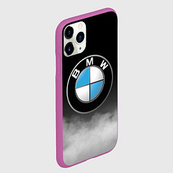 Чехол iPhone 11 Pro матовый BMW, цвет: 3D-фиолетовый — фото 2