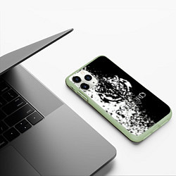 Чехол iPhone 11 Pro матовый Overlord, цвет: 3D-салатовый — фото 2