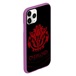 Чехол iPhone 11 Pro матовый Overlord, цвет: 3D-фиолетовый — фото 2