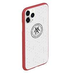 Чехол iPhone 11 Pro матовый Monsta x, цвет: 3D-красный — фото 2