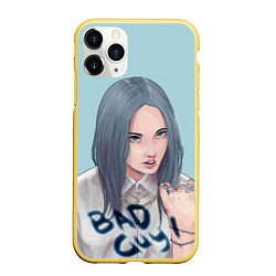 Чехол iPhone 11 Pro матовый Billie Eilish: Bad Guy