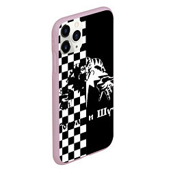 Чехол iPhone 11 Pro матовый Король и Шут, цвет: 3D-розовый — фото 2