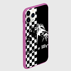 Чехол iPhone 11 Pro матовый Король и Шут, цвет: 3D-фиолетовый — фото 2