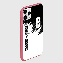 Чехол iPhone 11 Pro матовый RAINBOW SIX SIEGE, цвет: 3D-малиновый — фото 2