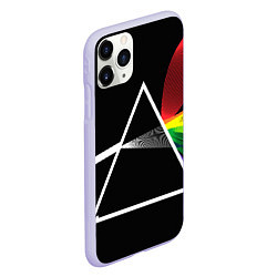 Чехол iPhone 11 Pro матовый PINK FLOYD, цвет: 3D-светло-сиреневый — фото 2