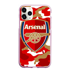 Чехол iPhone 11 Pro матовый Arsenal